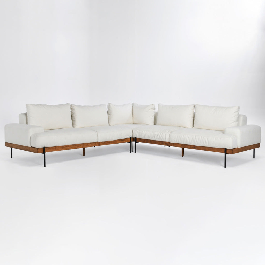 Faro Sectional White - Sage InteriorsClassic HomeSectional