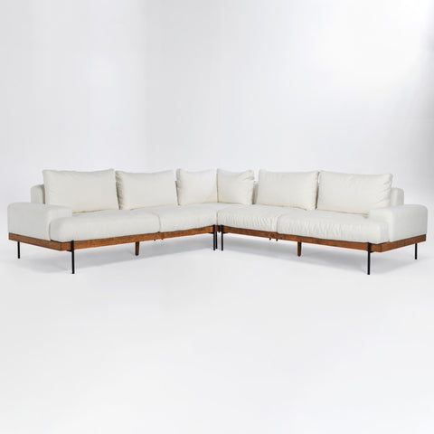 Faro Sectional White - Sage InteriorsClassic HomeSectional