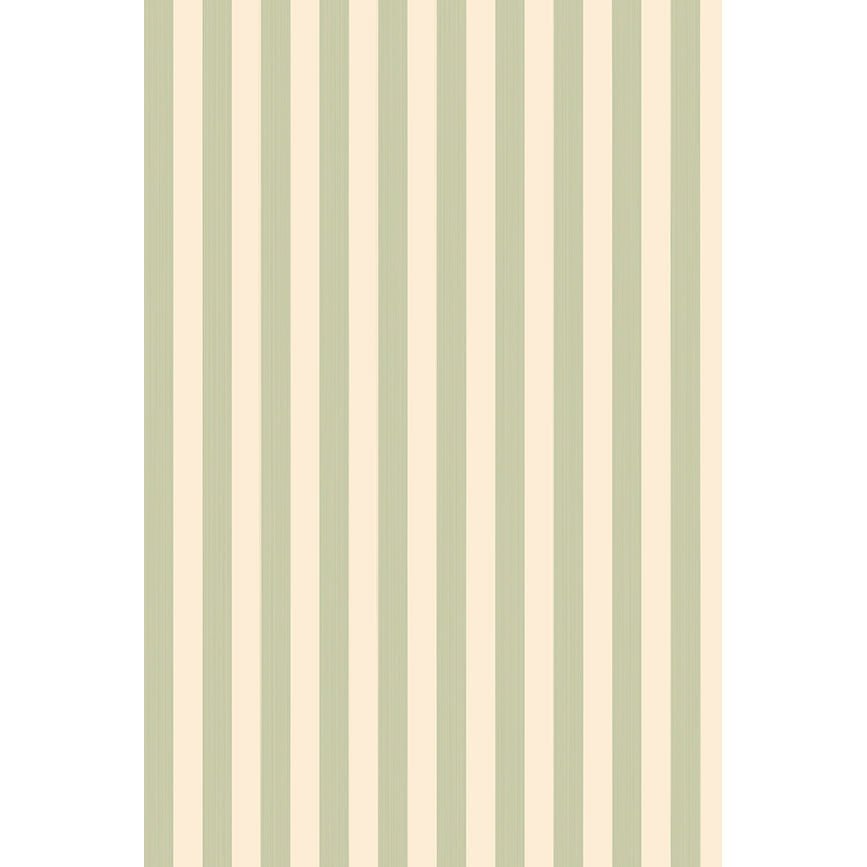 Five Over Stripe Wallpaper - Sage InteriorsFarrow & BallWallpaper