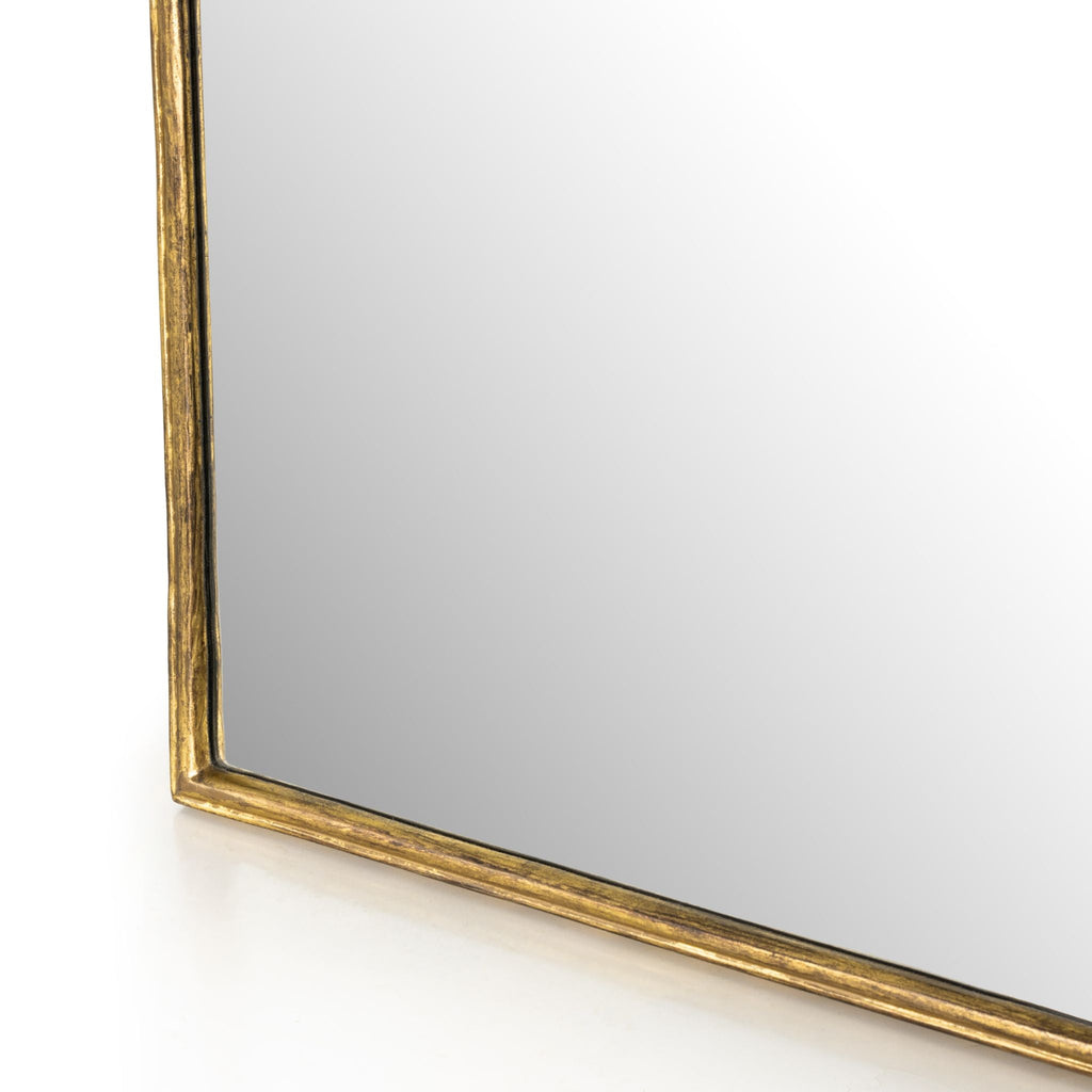 Floor Mirror, Antiqued Gold Leaf - Sage InteriorsFHMirror