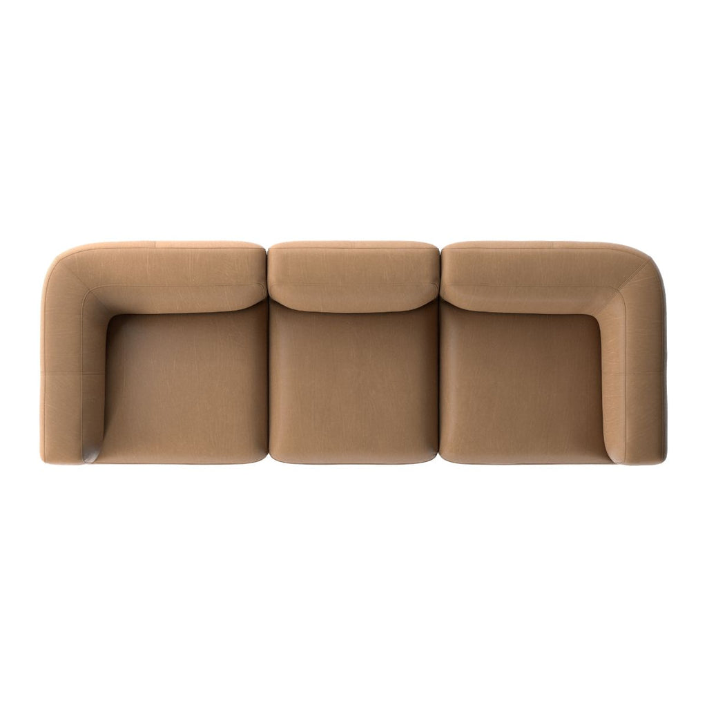 Floyd 3 Piece Sectional, Nantucket Taupe - Sage InteriorsFHSectional