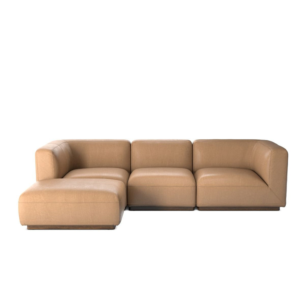 Floyd 3 Piece Sectional, Nantucket Taupe - Sage InteriorsFHSectional