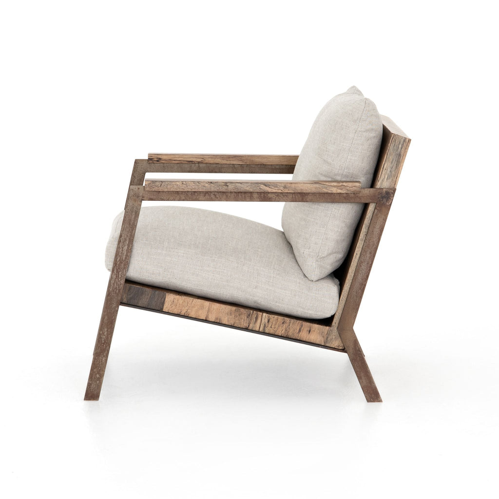 Garfield Chair, Performance, Spalted Primavera - Sage InteriorsFHChair