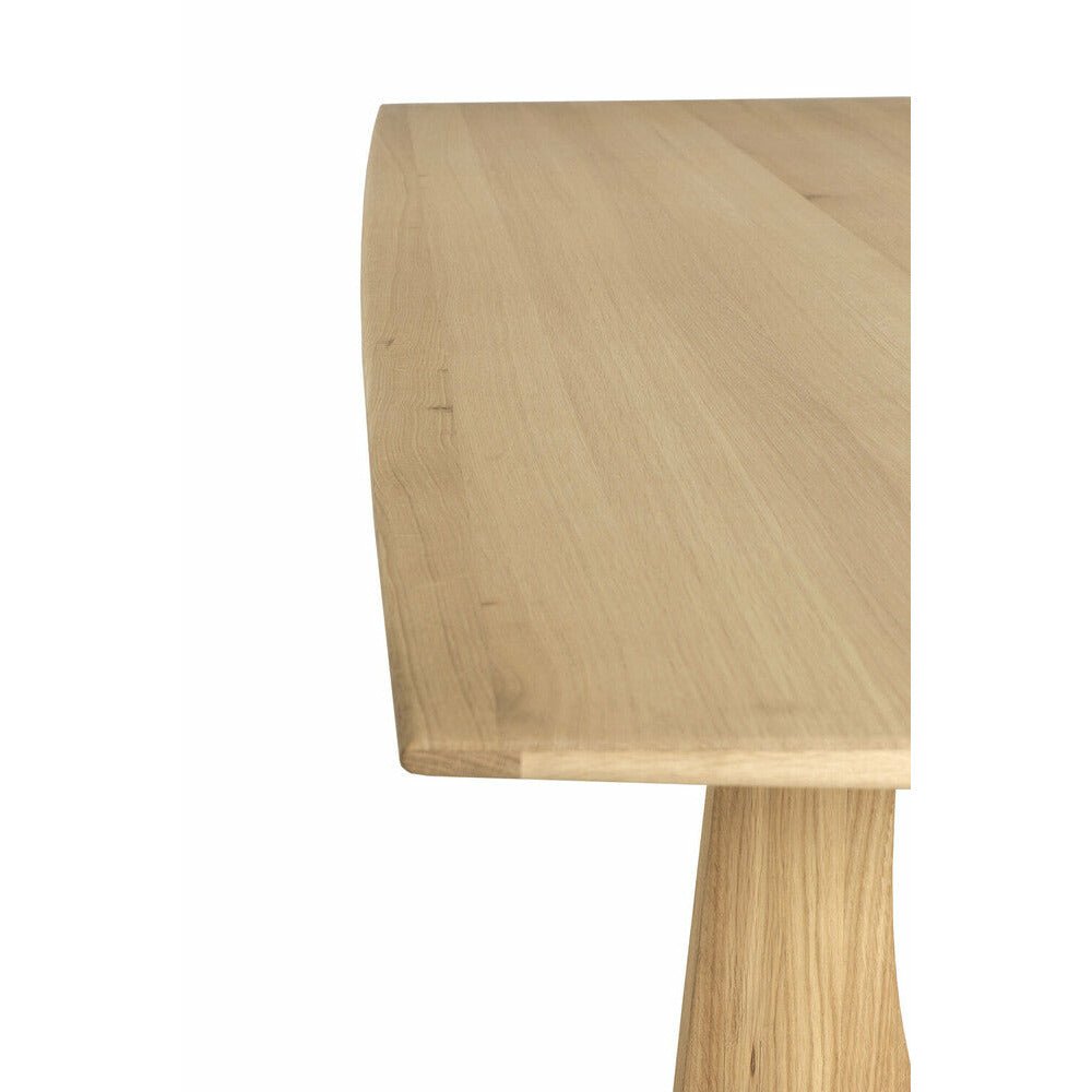 Geometric Dining Table, Oak - Sage InteriorsEthnicraftDining Table