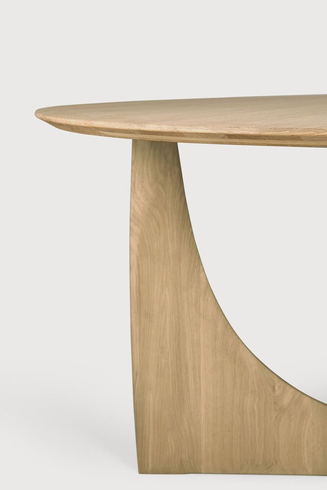 Geometric Dining Table, Round, Oak - Sage InteriorsETHNICRAFTDining Table