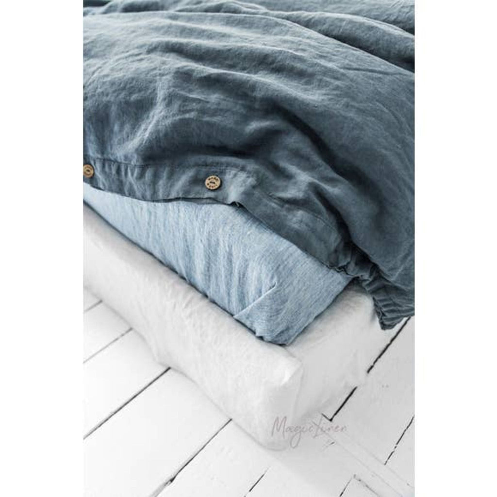 Gray Blue Duvet Cover - Sage InteriorsMagic Linen