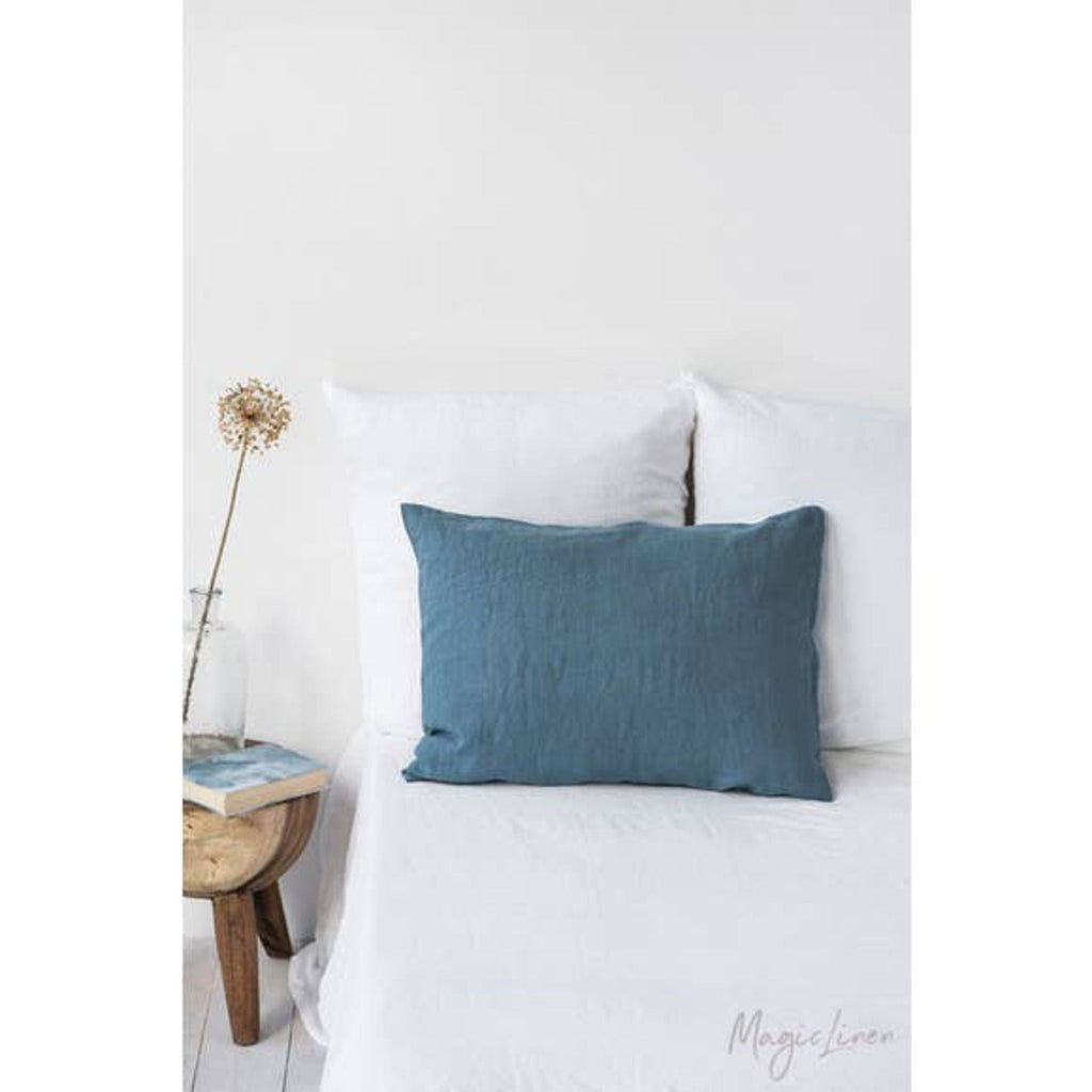 Gray Blue Pillow Case - Set of 2 - Sage InteriorsMagic Linen