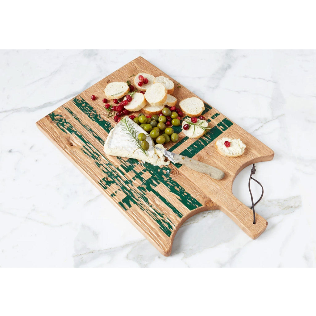 Green Tartan Charcuterie Board - Sage InteriorsETUHomeBoard