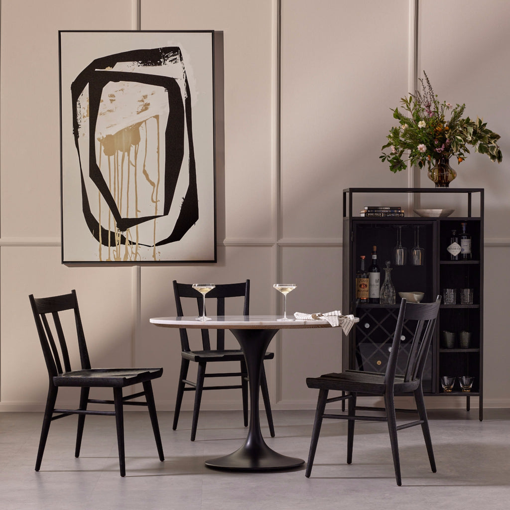 Gregory Dining Chair, Black Oak - Sage InteriorsFHDining Chair