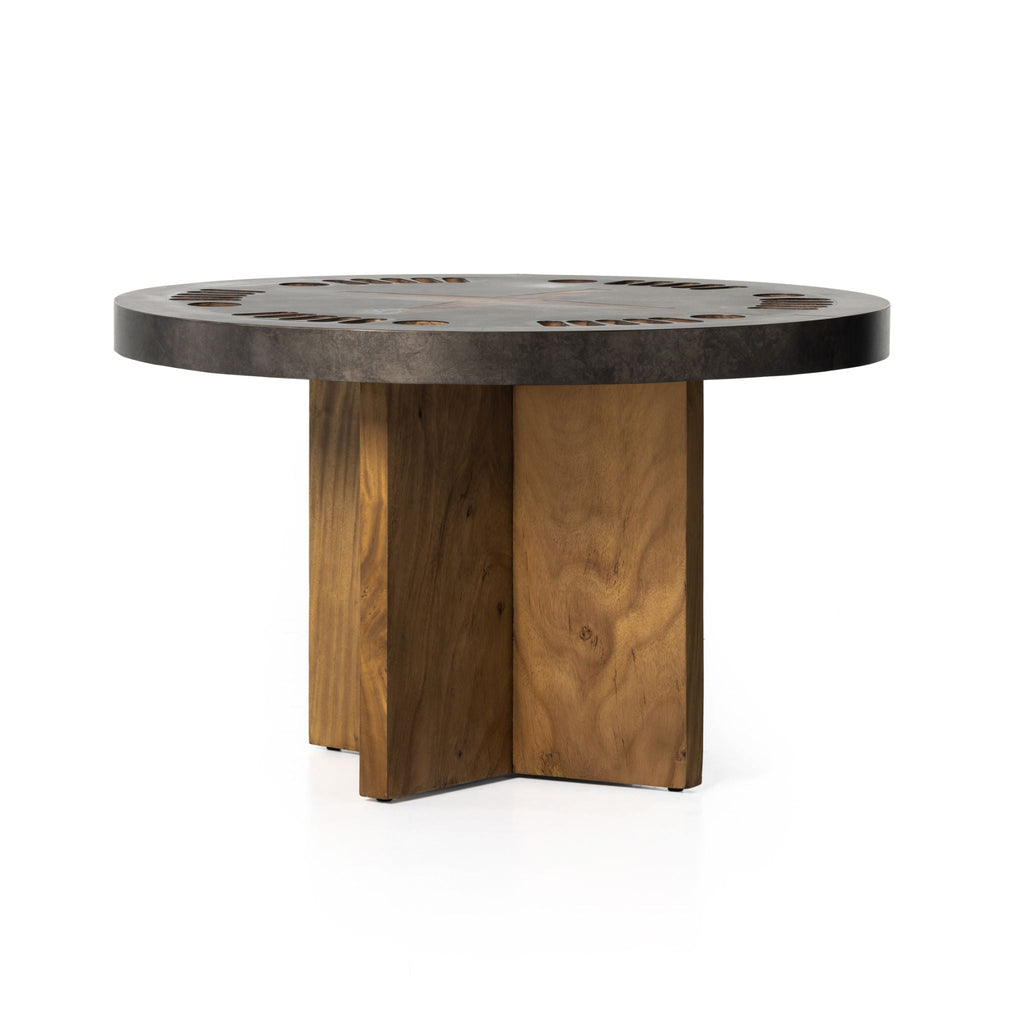 Handcrafted Artisan Poker Table - Sage InteriorsFHDecor