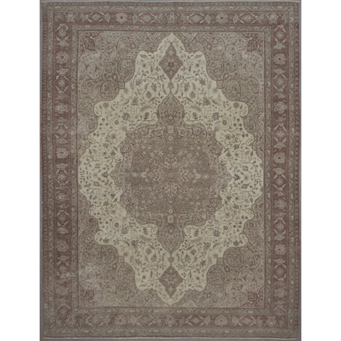 Handmade Vintage Rug 9'1" x 12'4" - Sage InteriorsSubasihaliRugs