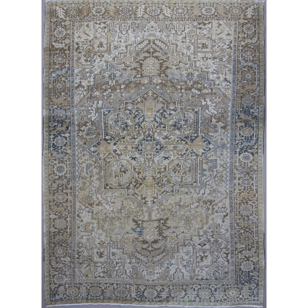 Handmade Vintage Rug 9'10 x 13'8 - Sage InteriorsSubasihaliRugs