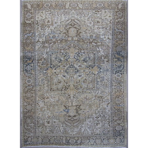 Handmade Vintage Rug 9'10 x 13'8 - Sage InteriorsSubasihaliRugs