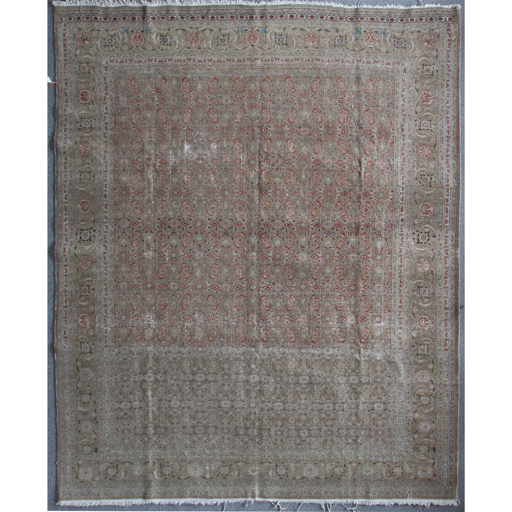 Handmade Vintage Rug 9'5 x 12'1 - Sage InteriorsSubasihaliRugs