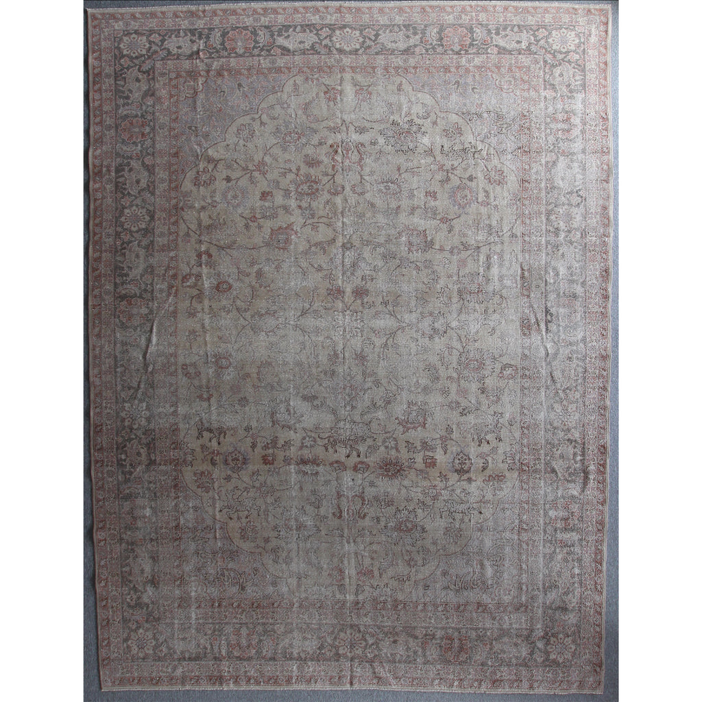 Handmade Vintage Rug 9'5 x 12'7 - Sage InteriorsSubasihaliRugs