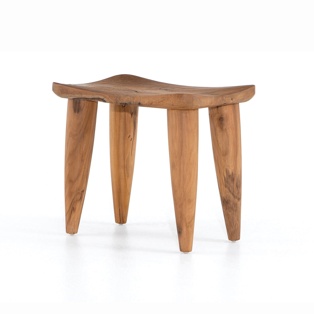 Honed Wood Stool - Sage InteriorsFHStool