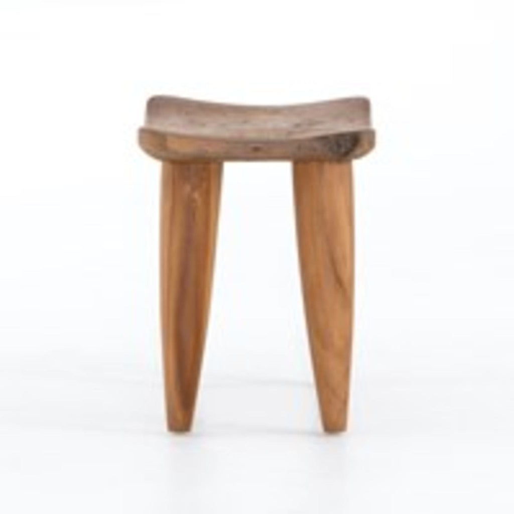 Honed Wood Stool - Sage InteriorsFHStool