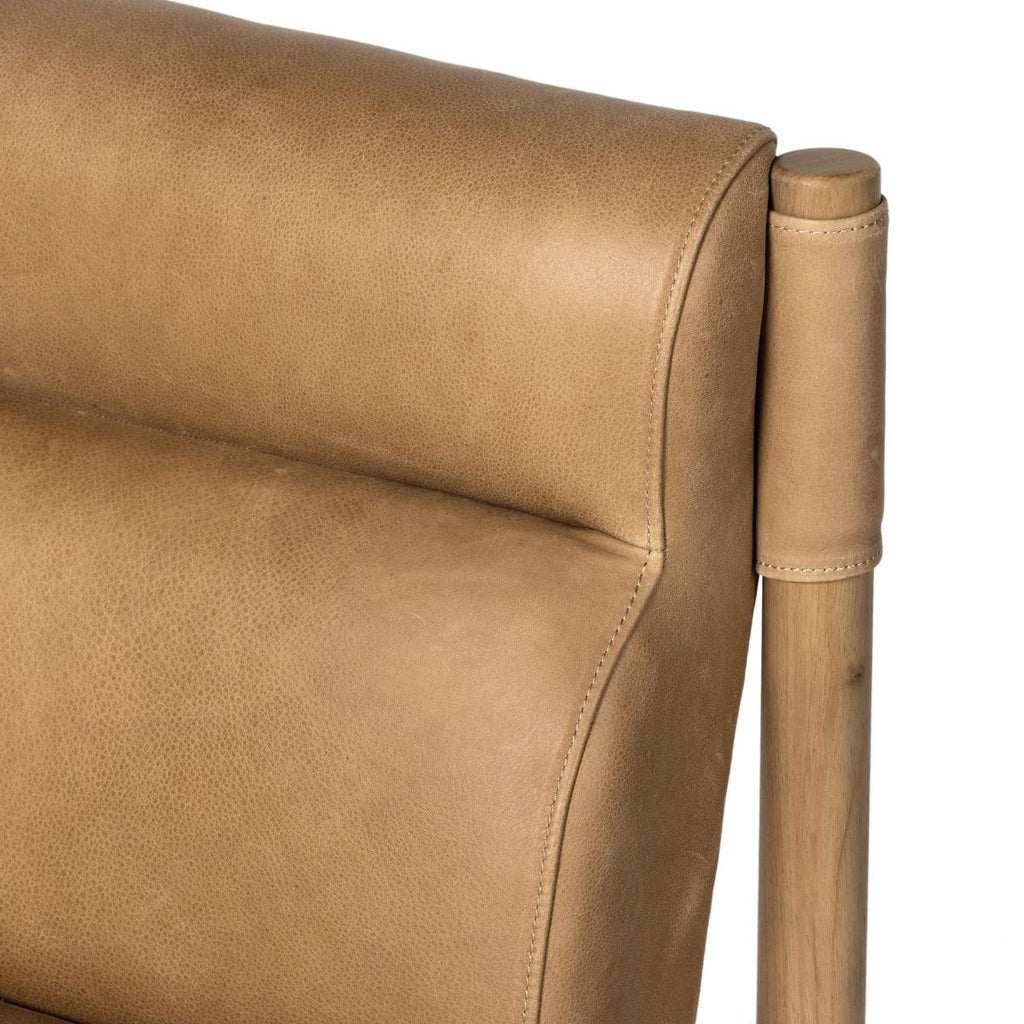 Hutton Dining Chair, Palermo Drift Leather - Sage InteriorsFHDining Chair