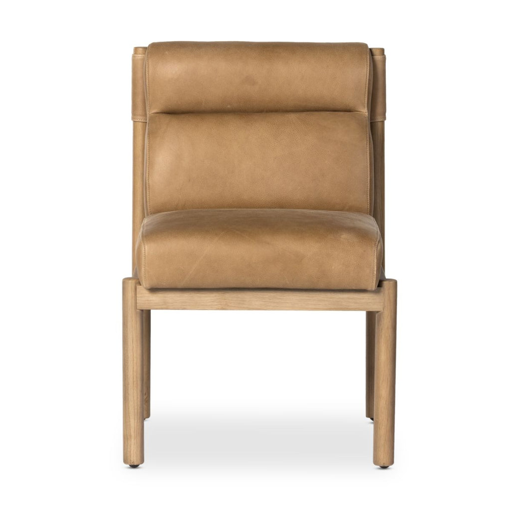 Hutton Dining Chair, Palermo Drift Leather - Sage InteriorsFHDining Chair