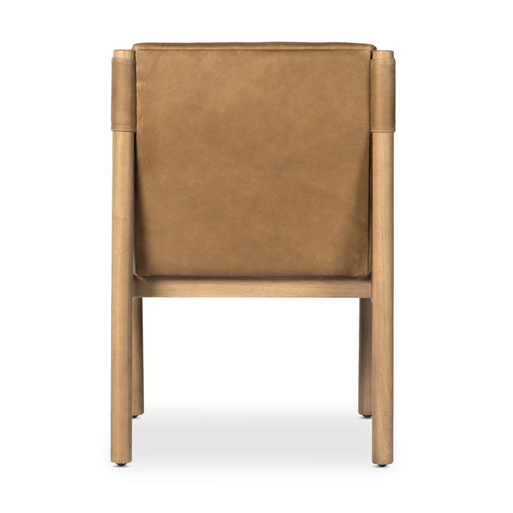 Hutton Dining Chair, Palermo Drift Leather - Sage InteriorsFHDining Chair