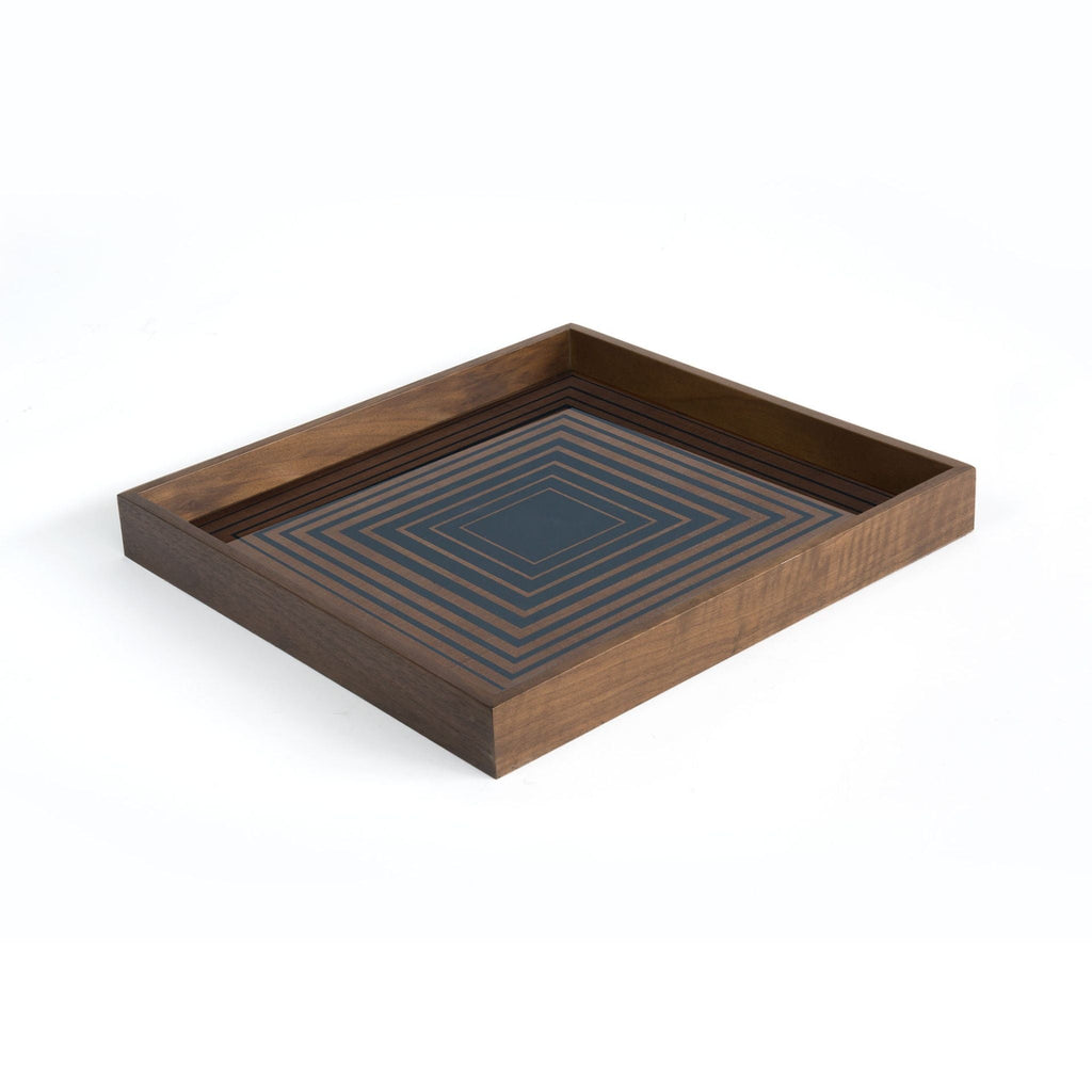 Ink Square Glass Tray - small - Sage InteriorsNotre Mondetray