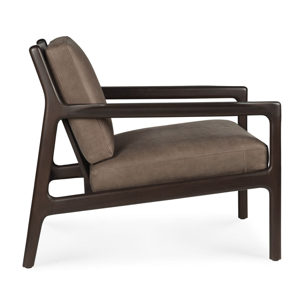 Jack Lounge Chair, Mahogany Brown - Sage InteriorsethnicraftAccent Chair