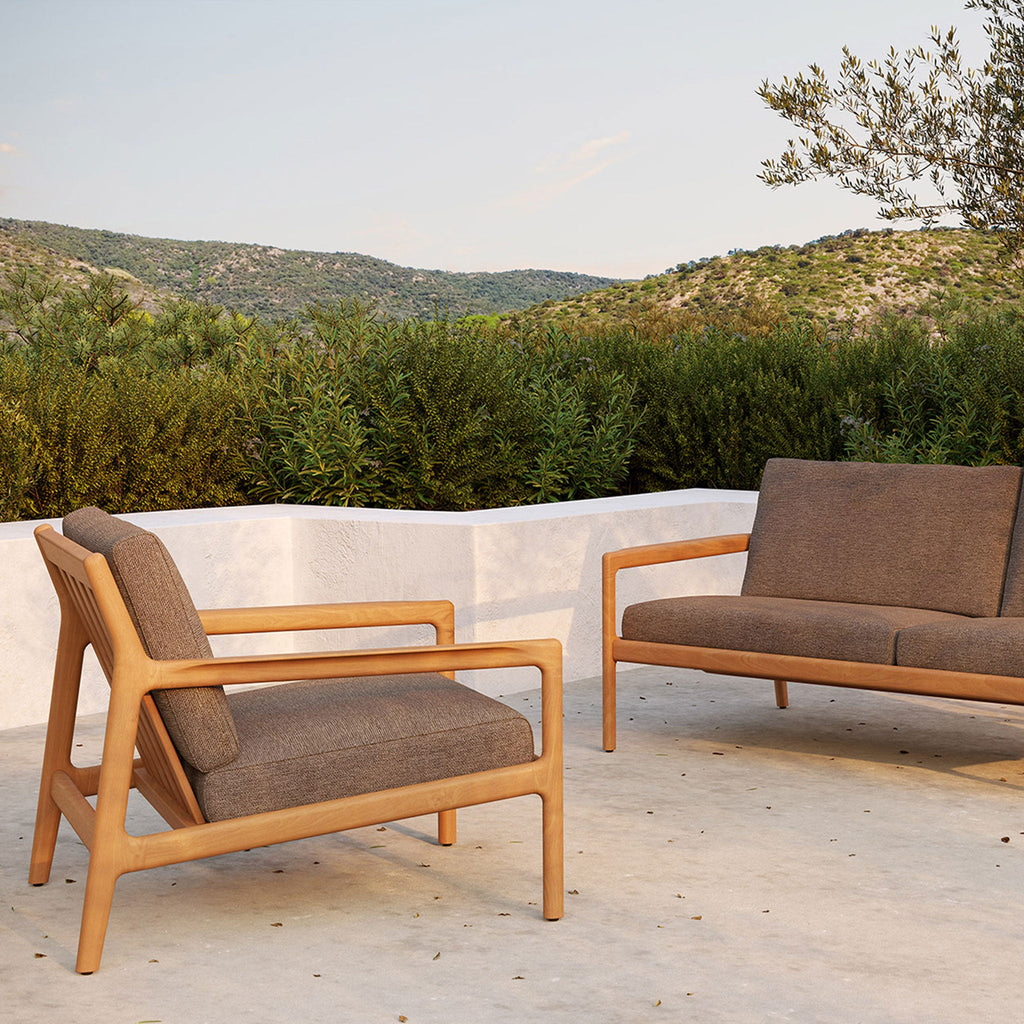 Jack Outdoor Lounge Chair, Teak - Sage InteriorsethnicraftAccent Chair