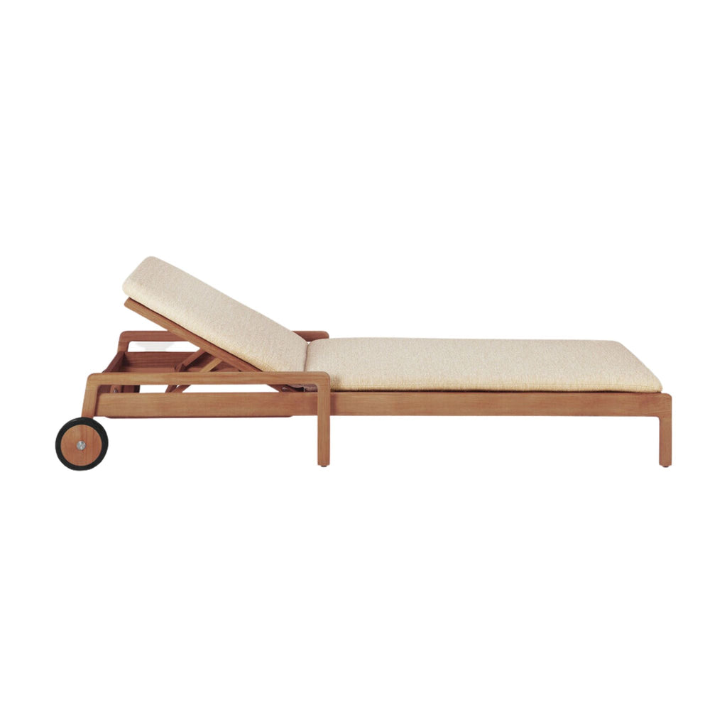 Jack Outdoor Lounger, Teak - Sage Interiorsethnicraftlounge chair