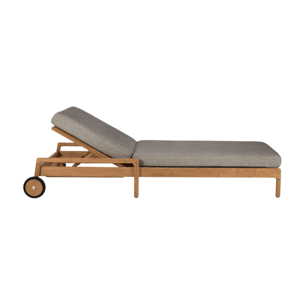 Jack Outdoor Lounger, Teak - Sage Interiorsethnicraftlounge chair