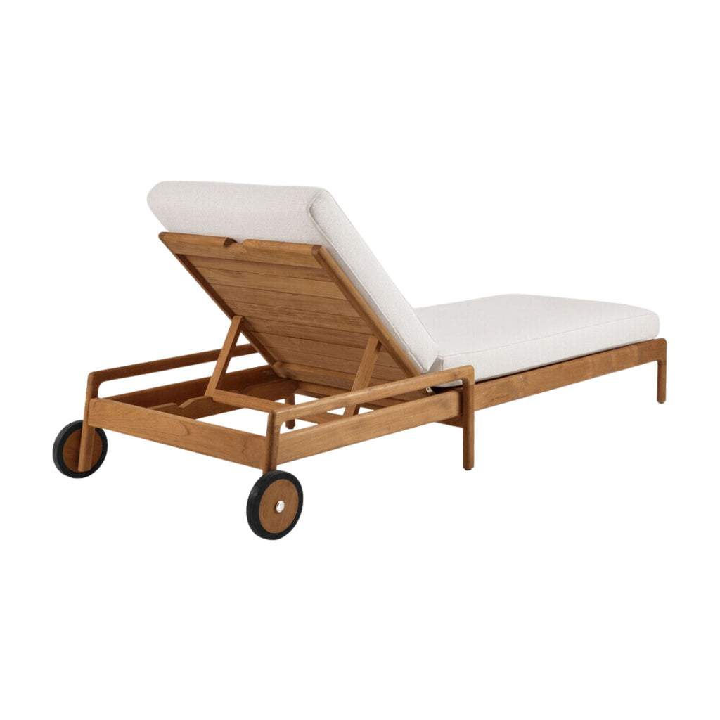 Jack Outdoor Lounger, Teak - Sage Interiorsethnicraftlounge chair