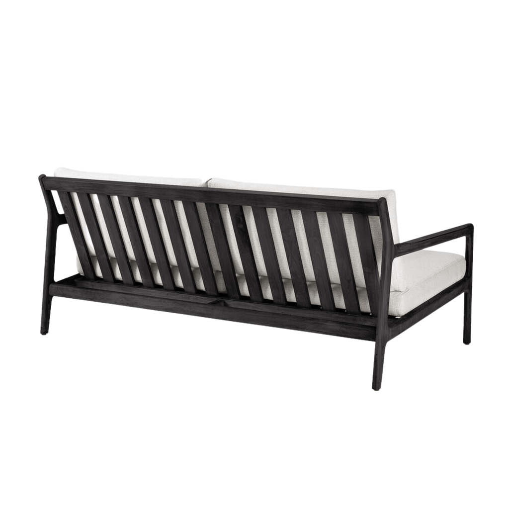 Jack Outdoor Sofa 2 Seat, Teak Black - Sage InteriorsethnicraftOutdoor Sofa