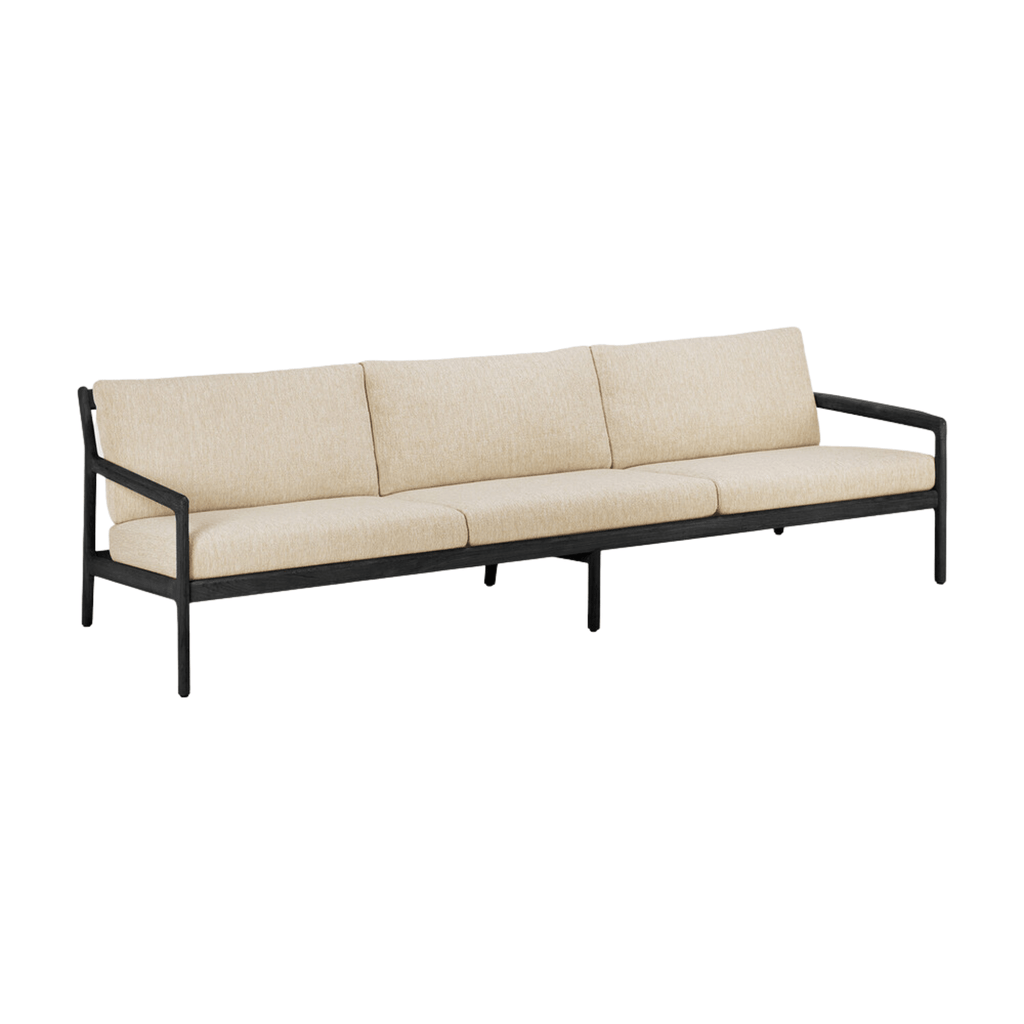 Jack Outdoor Sofa 3 Seat, Teak Black - Sage InteriorsethnicraftOutdoor Sofa