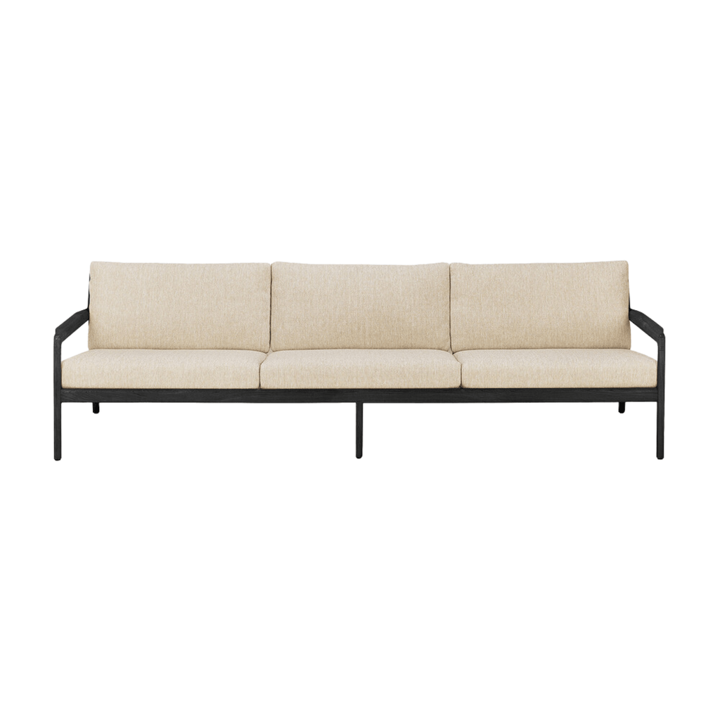 Jack Outdoor Sofa 3 Seat, Teak Black - Sage InteriorsethnicraftOutdoor Sofa