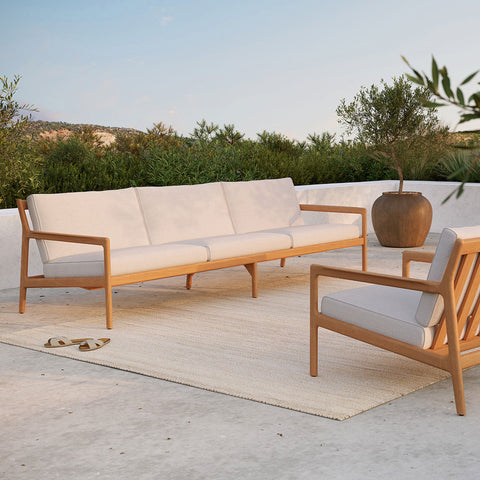 Jack Outdoor Sofa 3 - Seat, Teak - Sage InteriorsethnicraftOutdoor Sofa