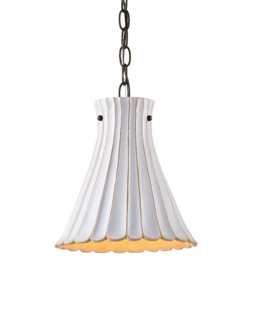 Jazz White Pendant - Sage InteriorsCurrey and Company