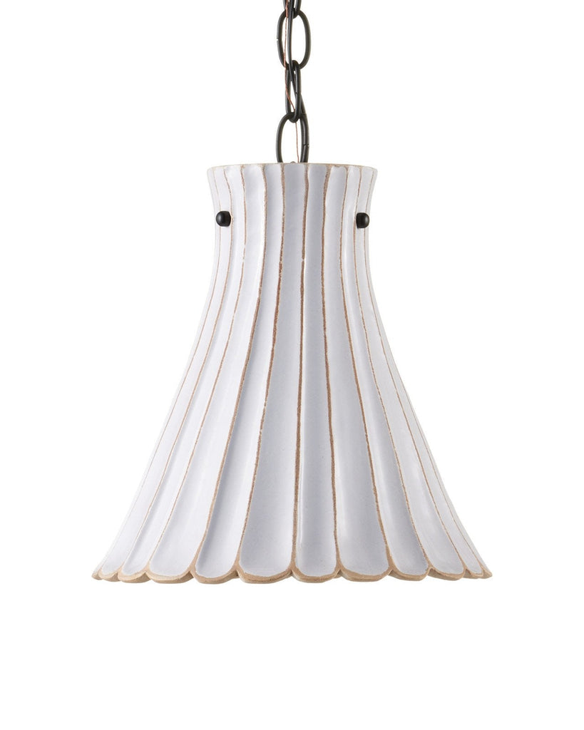 Jazz White Pendant - Sage InteriorsCurrey and Company