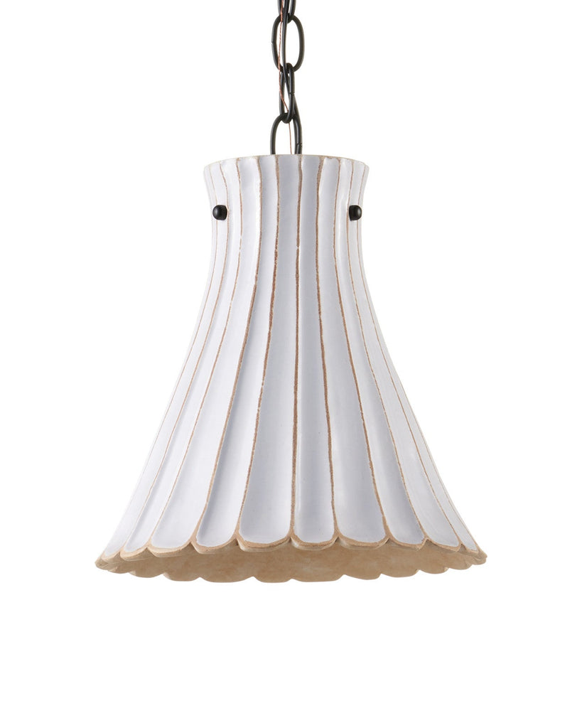 Jazz White Pendant - Sage InteriorsCurrey and Company