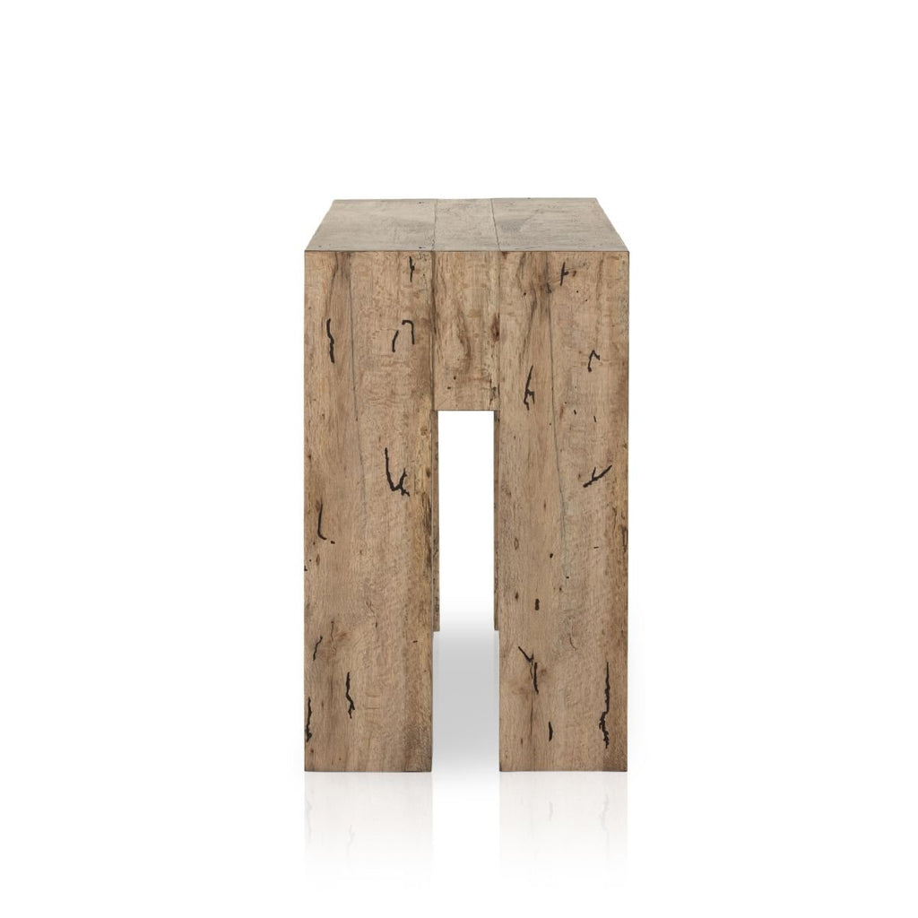 Joinery Console Table, Rustic Wormwood Oak - Sage InteriorsFHConsole Table