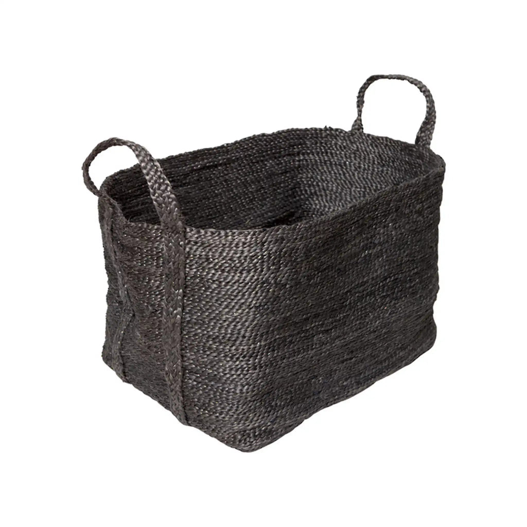 Jute Basket, Large Charcoal - Sage InteriorsWill & Atlasbasket