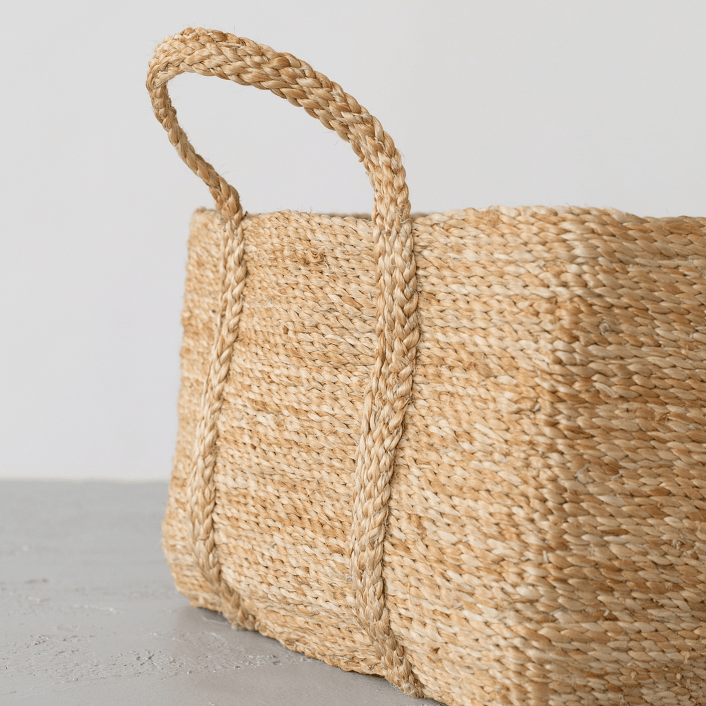 Jute Basket, Square Natural - Sage InteriorsWill & Atlasbasket