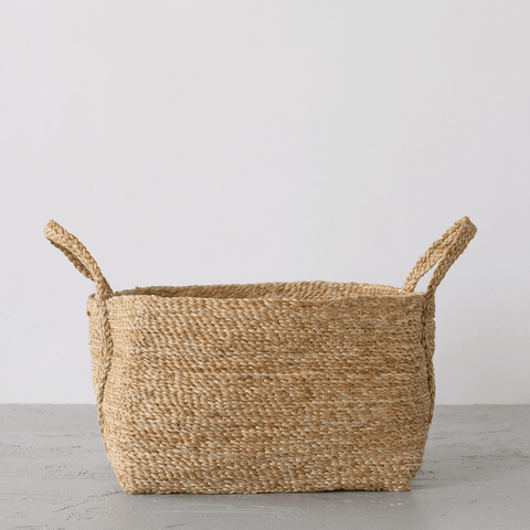 Jute Basket, Square Natural - Sage InteriorsWill & Atlasbasket