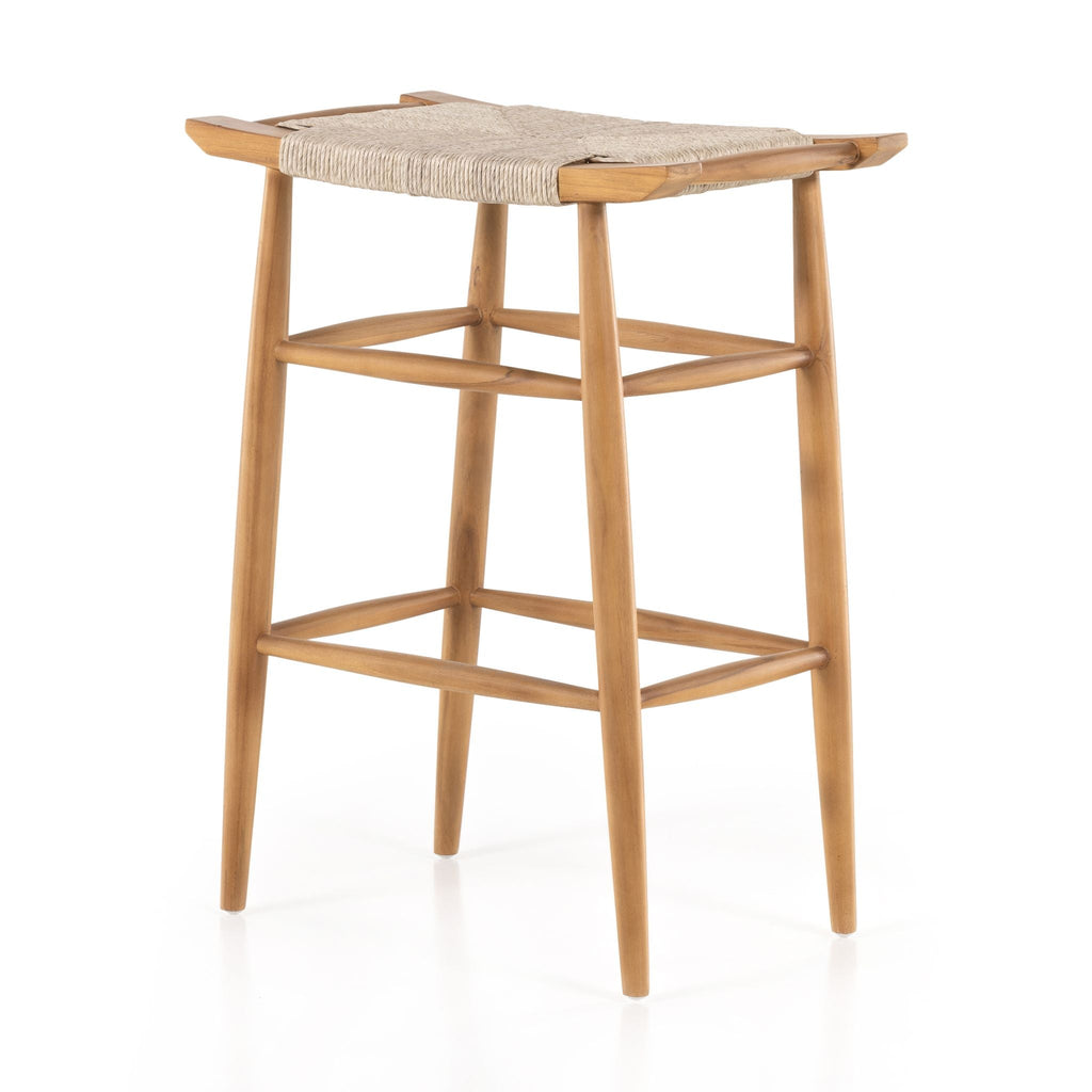 Kai Natural Teak Stool - Sage InteriorsFHDining Stool