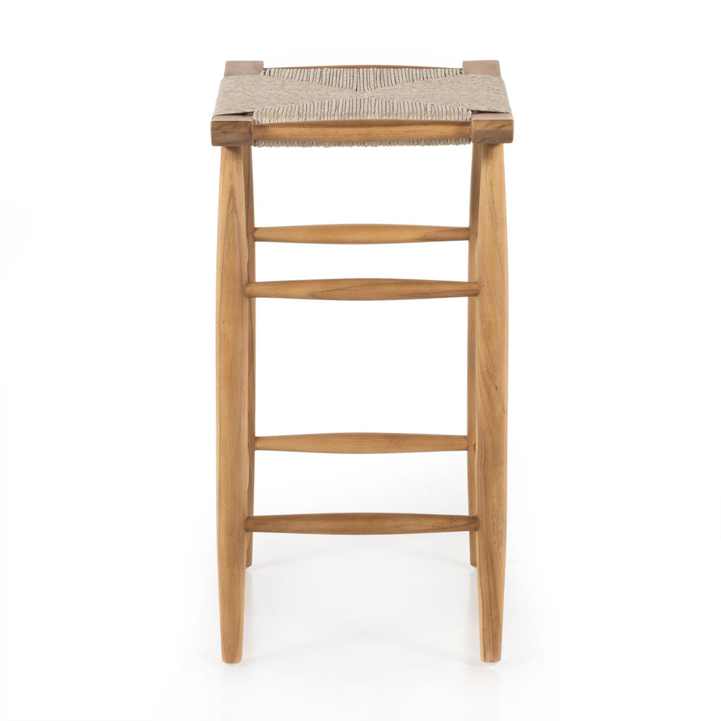 Kai Natural Teak Stool - Sage InteriorsFHDining Stool