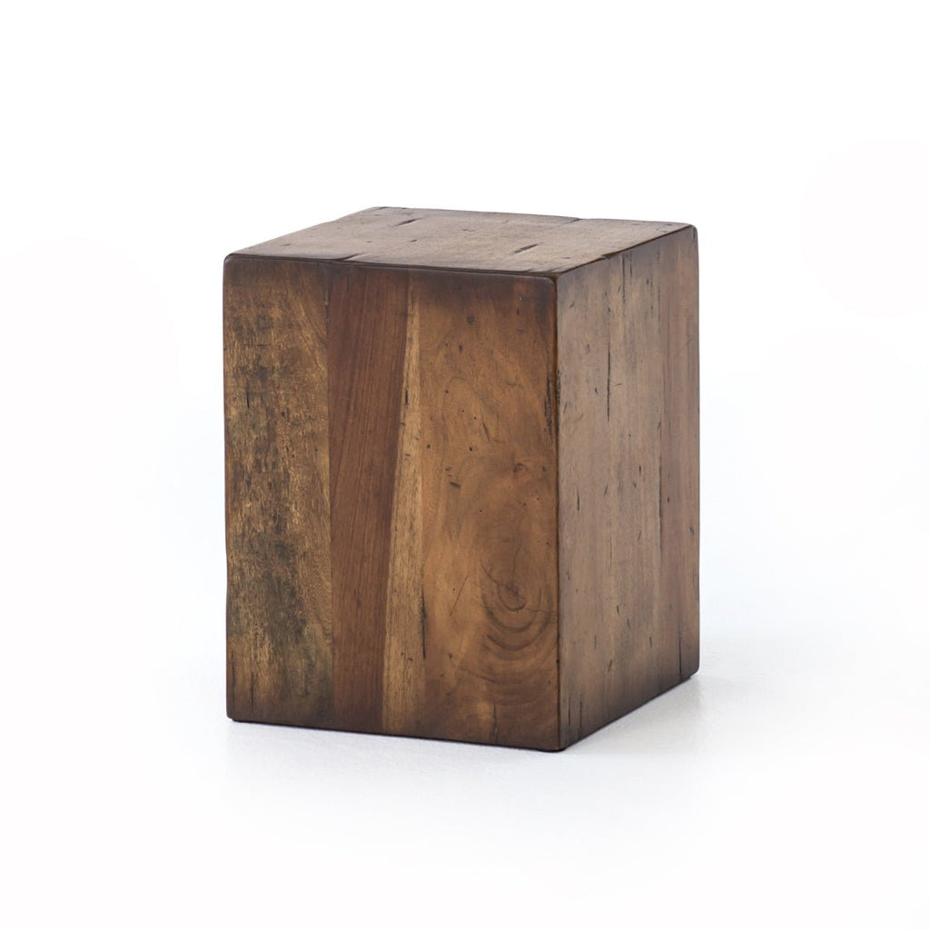 Knotted Fruitwood End Table - Sage InteriorsFH