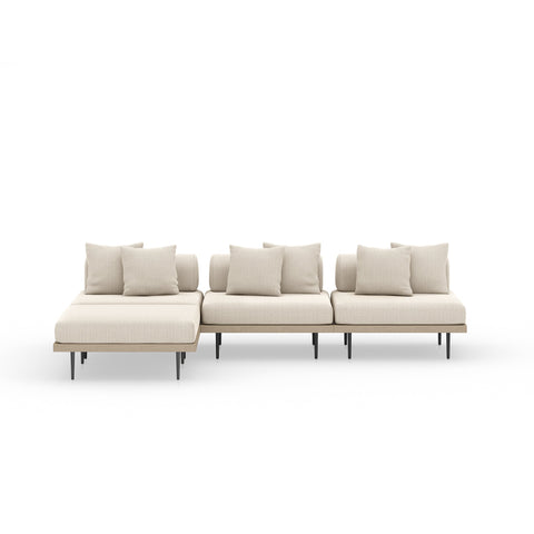 Limitless Outdoor 3 - pc Sectional - Sage InteriorsFHOutdoor Sofa