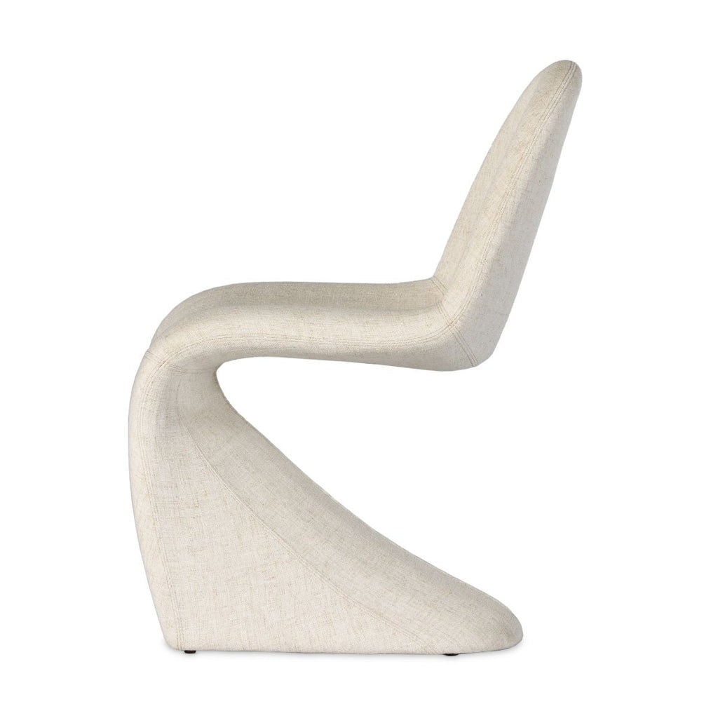 Linen Curve Dining Chair, Performance - Sage InteriorsFHDining Chair