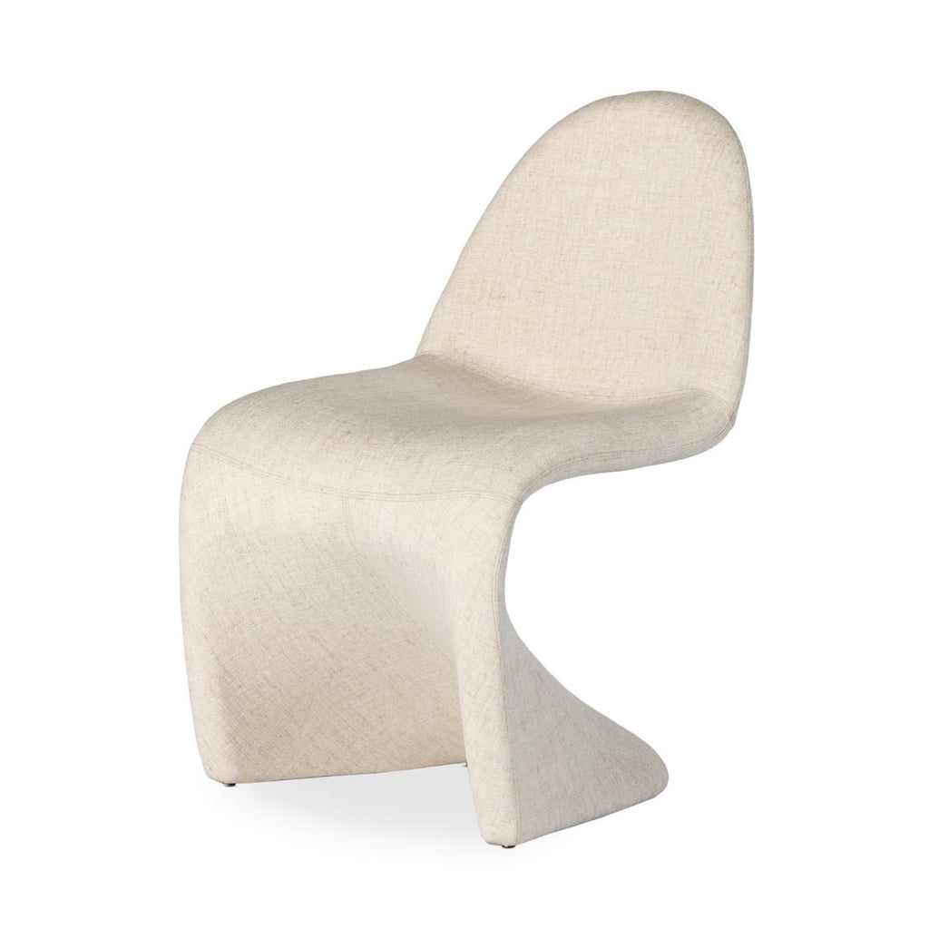 Linen Curve Dining Chair, Performance - Sage InteriorsFHDining Chair