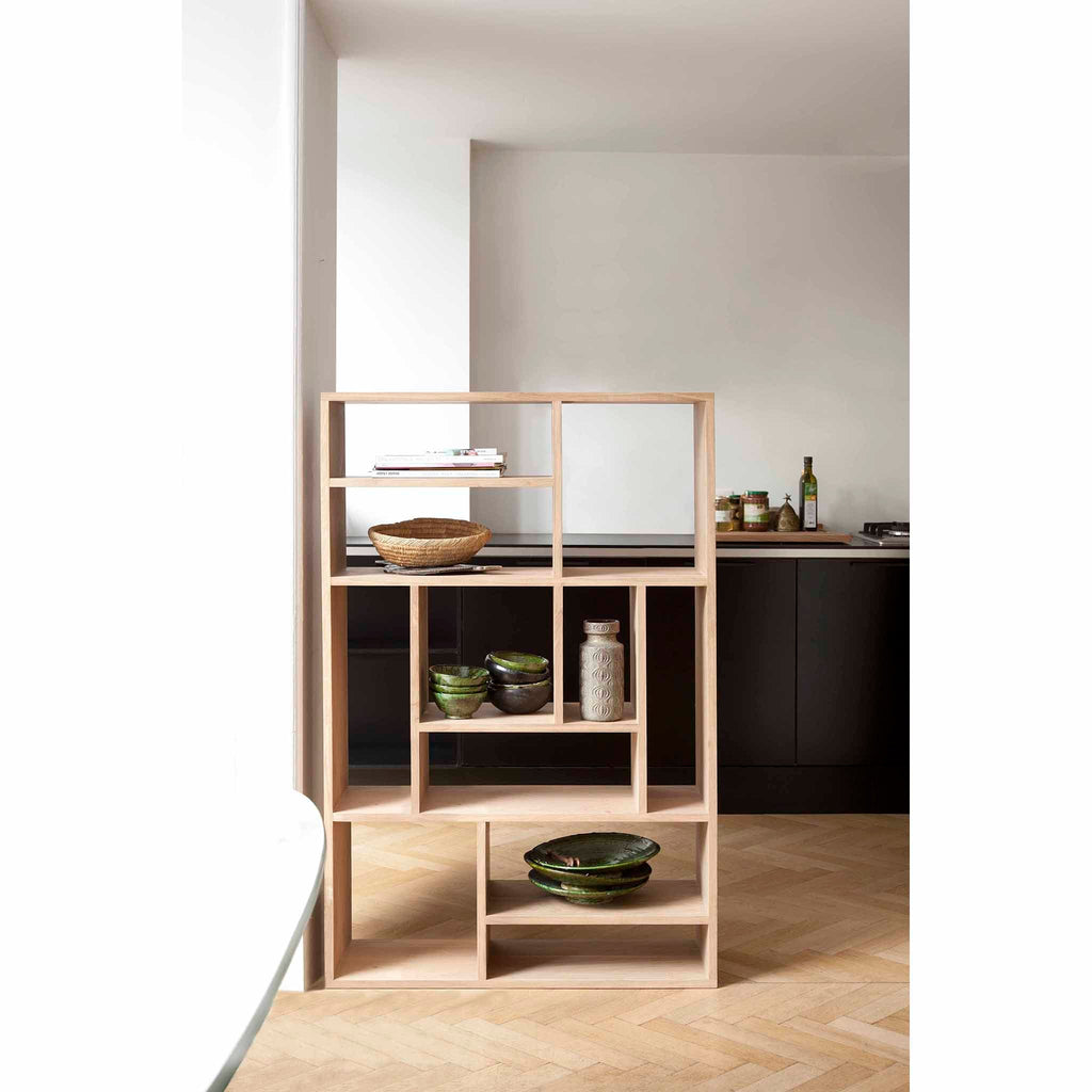 M Rack, Oak - Sage InteriorsETHNICRAFT