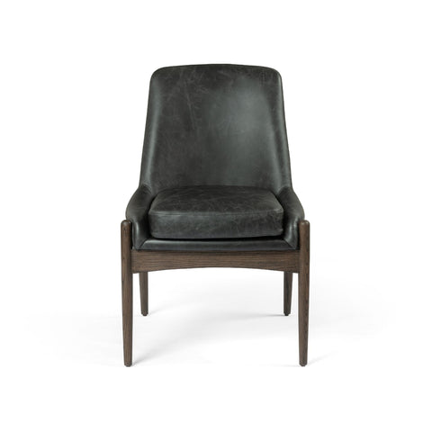 Magnolia Dining Chair, Leather Durango Smoke - Sage InteriorsFH