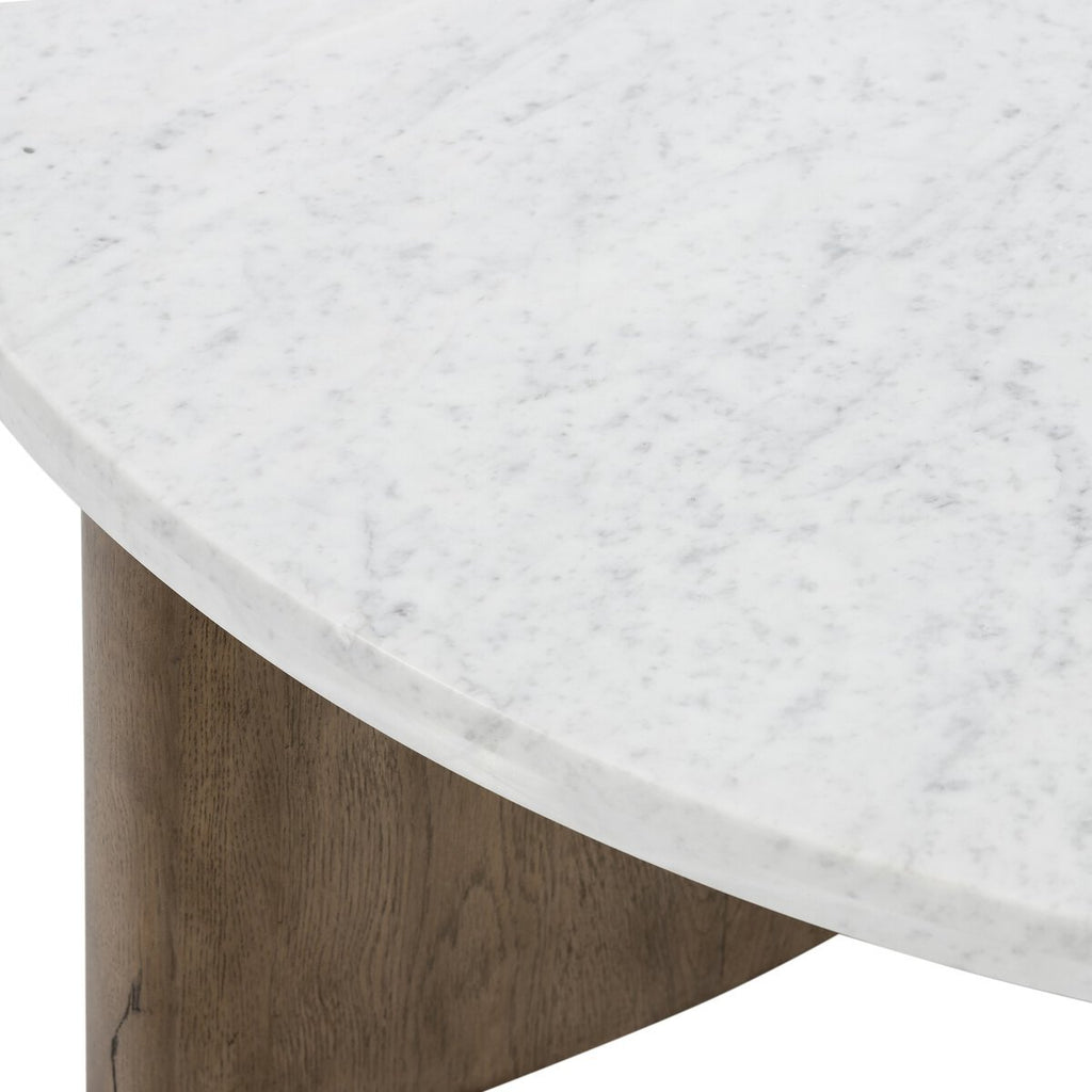 Marble Top Circular Coffee Table - Sage InteriorsFour Handscoffee table